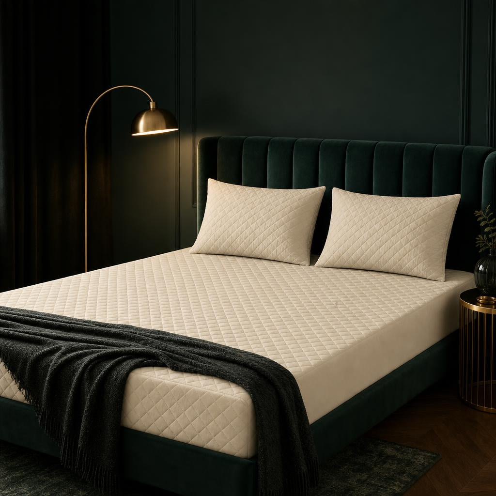 Súper Combo: Protector Antifluido + Almohadas Rellenas