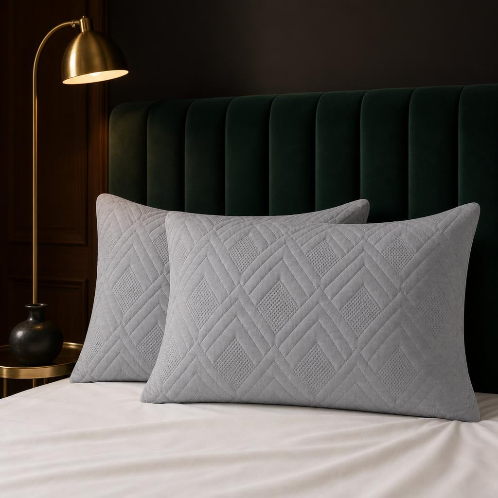Almohada Siliconada 45x65 con Funda Acolchada