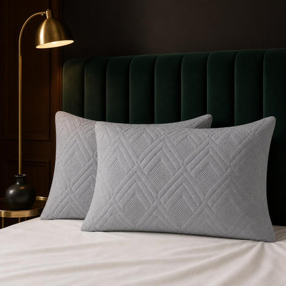 Almohada Siliconada 45x65 con Funda Acolchada