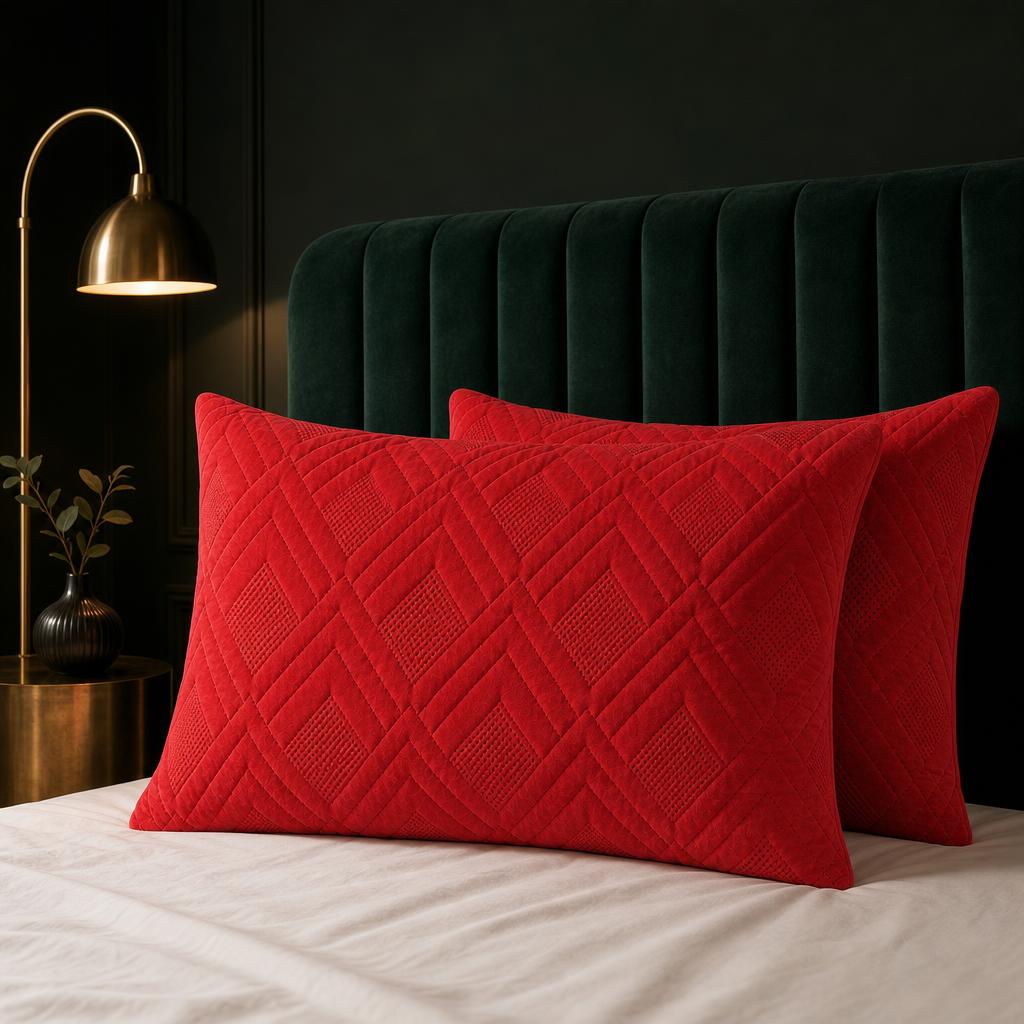 Almohada Siliconada 45x65 con Funda Acolchada