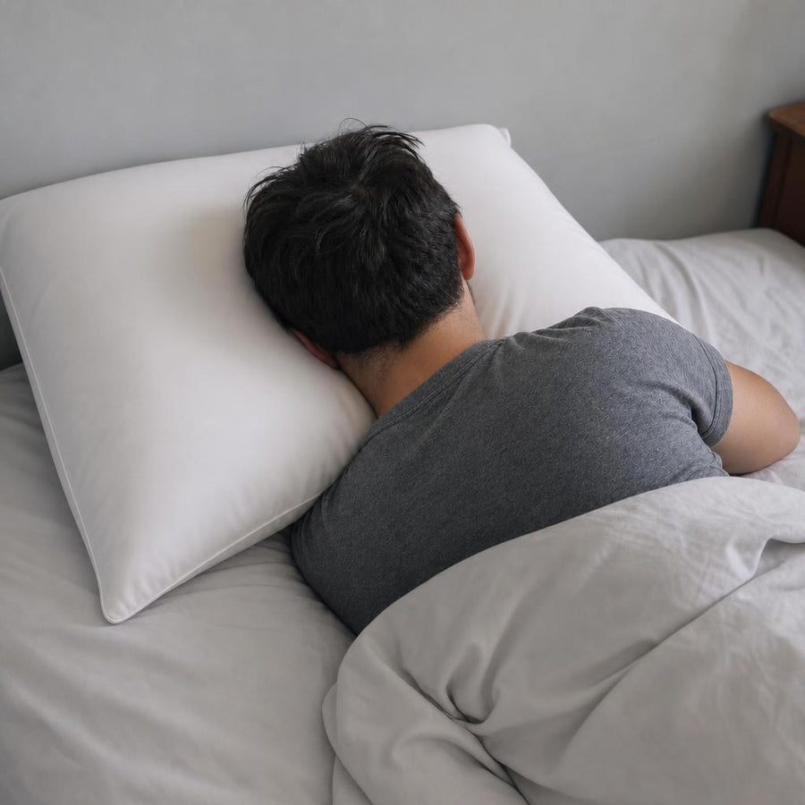 Después: almohada