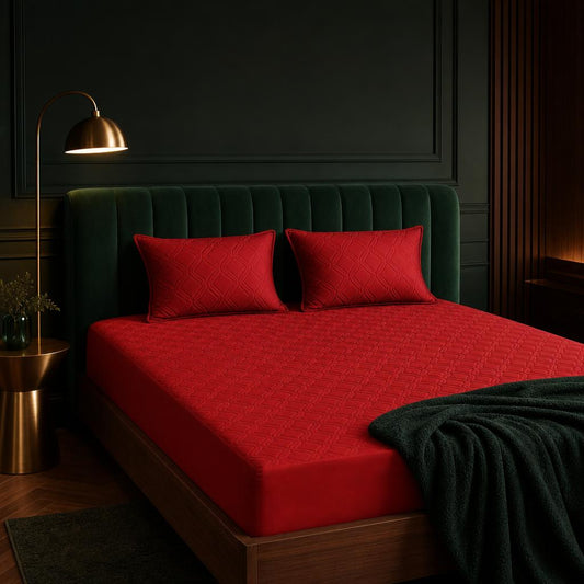 Combo Protector de Colchón Antifluido + Protectores de Almohada