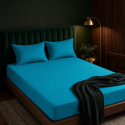 Combo Protector de Colchón Antifluido + Protectores de Almohada