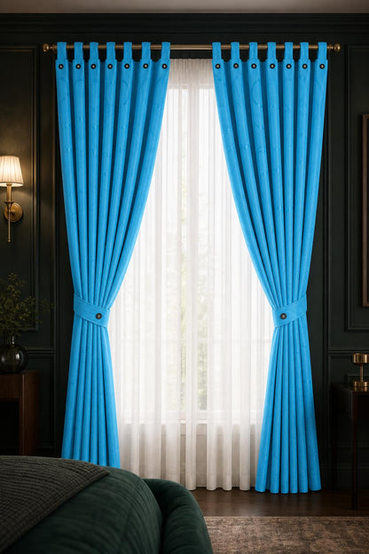 Cortinas Jacquard Gruesas — Elegancia para Cada Espacio