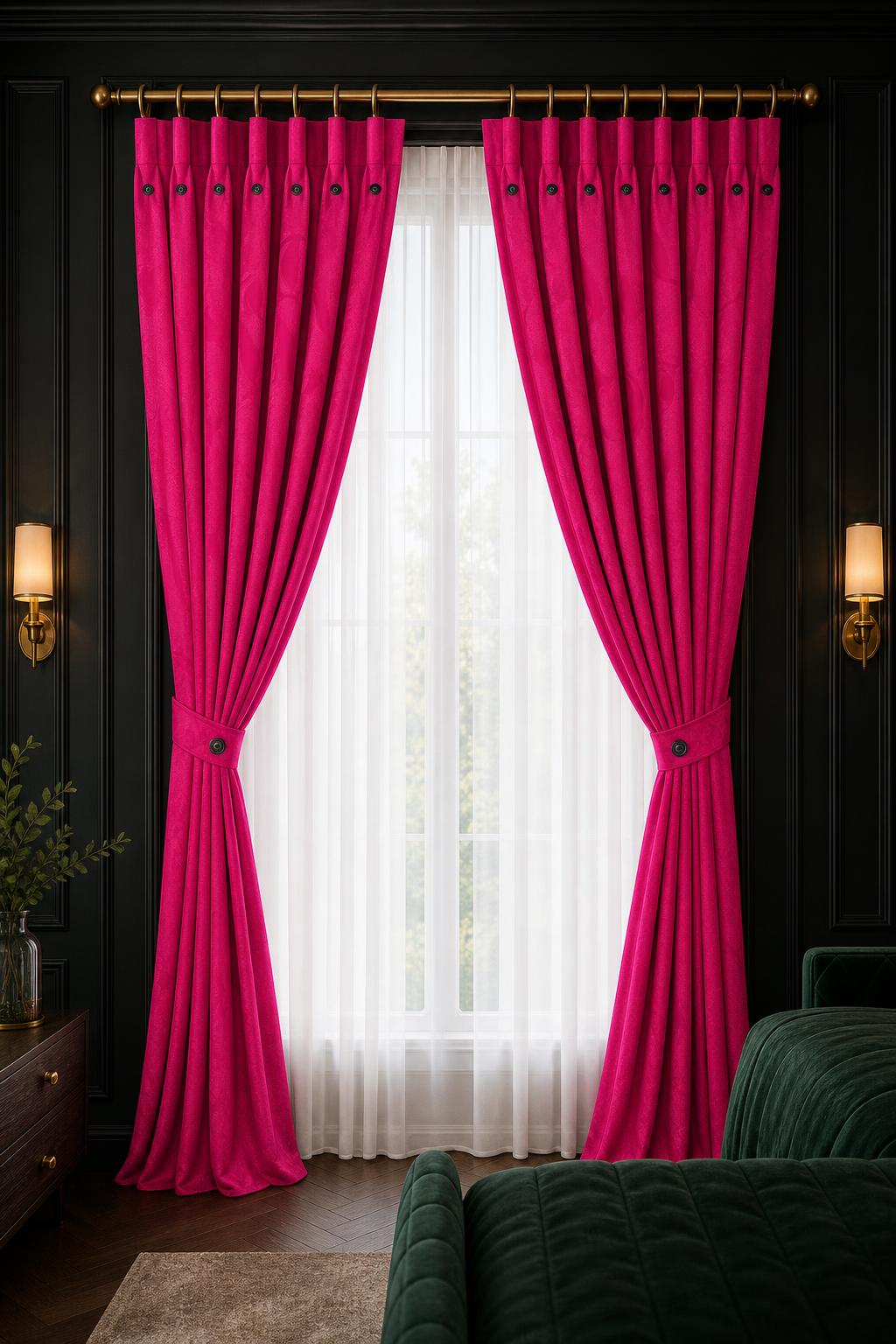 Cortinas Jacquard Gruesas — Elegancia para Cada Espacio
