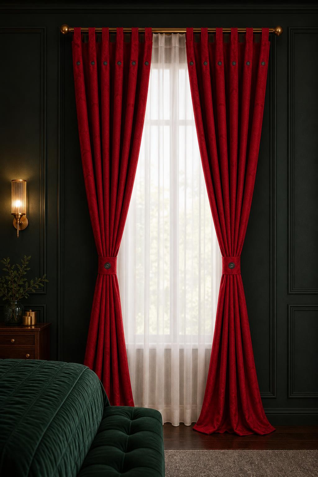 Cortinas Jacquard Gruesas — Elegancia para Cada Espacio