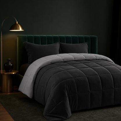 Edredón Bicolor Acolchado — Abrigo y Estilo para tu Cama