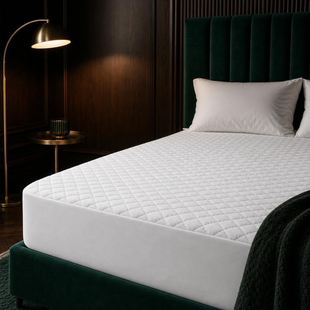 Protector de Colchón 80% Impermeable — Barrera Real Contra Líquidos