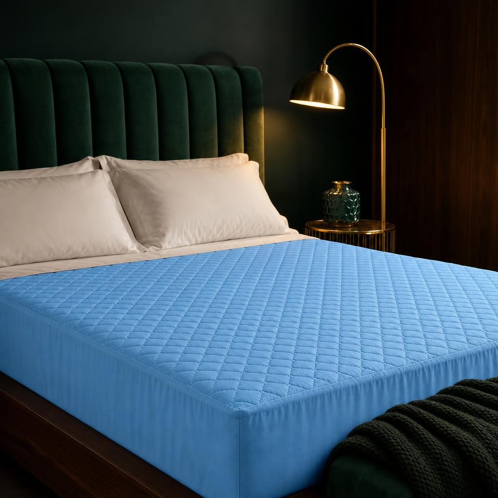 Protector de Colchón 80% Impermeable — Barrera Real Contra Líquidos