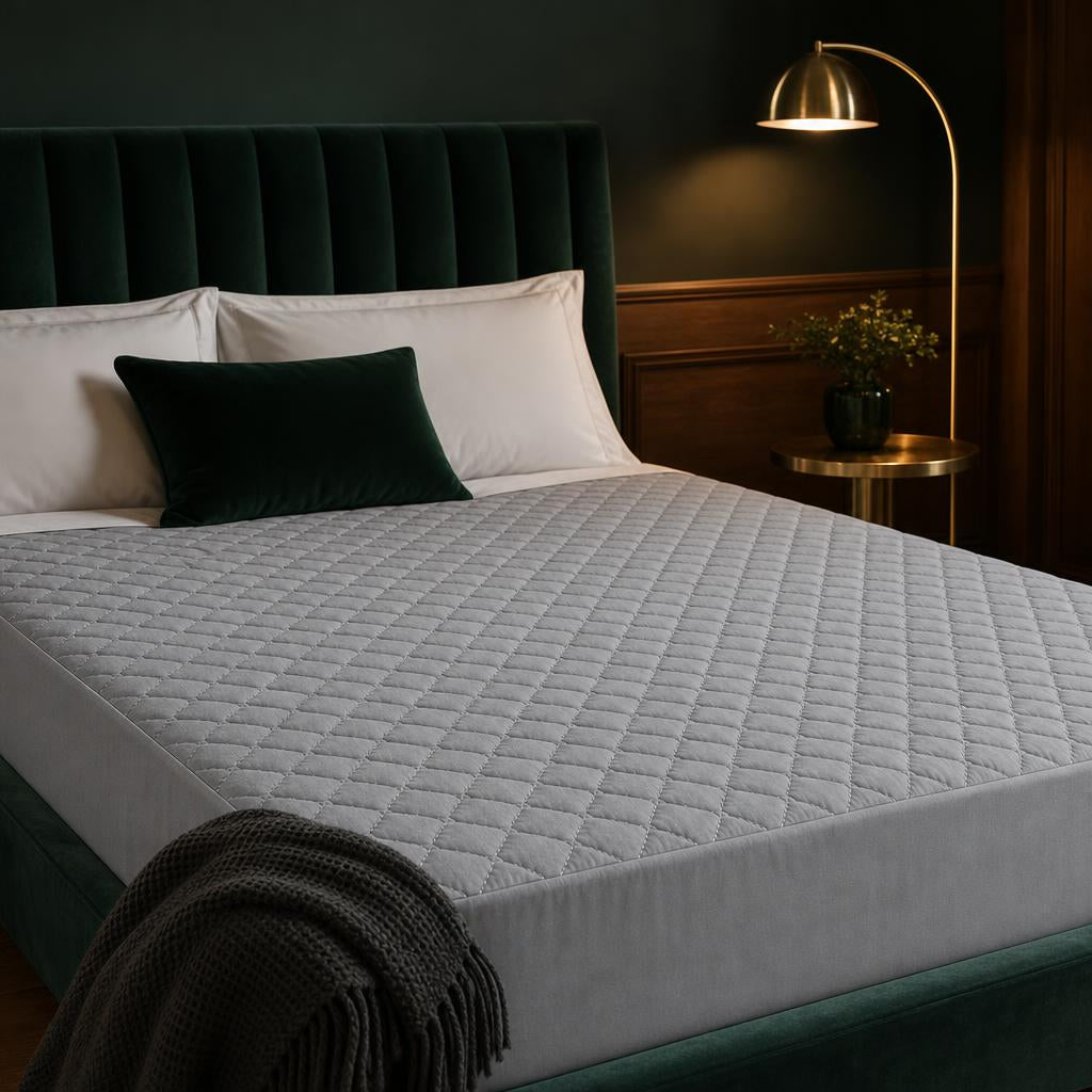 Protector de Colchón 80% Impermeable — Barrera Real Contra Líquidos
