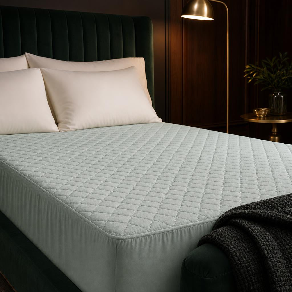 Protector de Colchón 80% Impermeable — Barrera Real Contra Líquidos