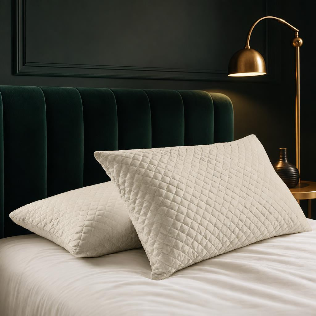 Protector de Almohada Acolchado — Almohada Siempre Limpia