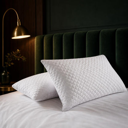 Set x2 Protectores de Almohada Acolchados