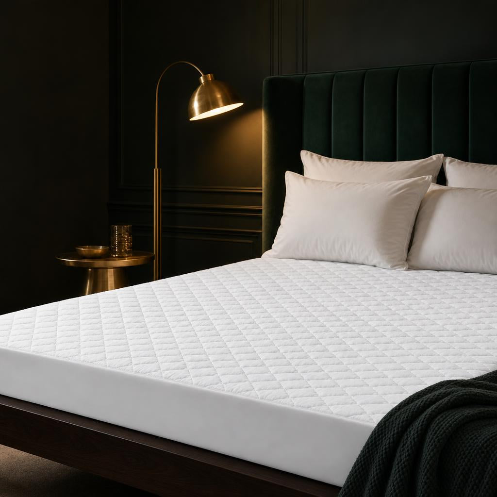 Protector de Colchón Antifluido — Duerme Tranquilo, Colchón Protegido
