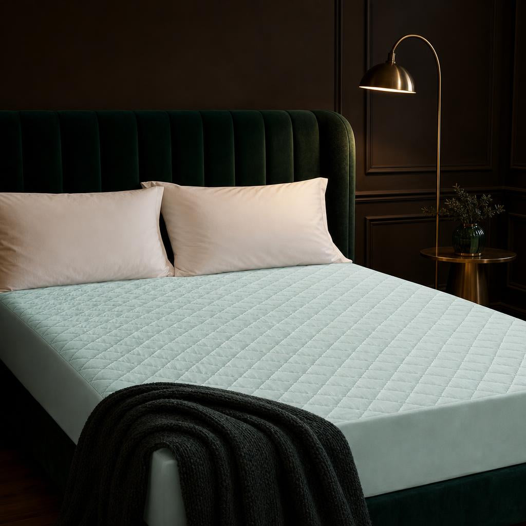 Protector de Colchón Antifluido — Duerme Tranquilo, Colchón Protegido