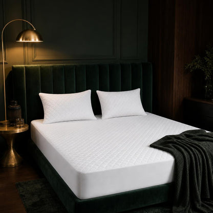Súper Combo: Protector Antifluido + Almohadas Rellenas